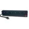 APC Rack PDU, Basic, 1U, 20A, 120V power distribution unit (PDU) zwart