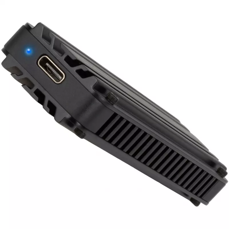 SSD-behuizing Silverstone MS12 Zwart M.2