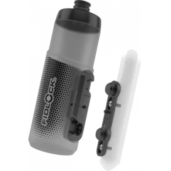 FIDLOCK TWIST fietsfles 600 ml polypropyleen zwart grijs
