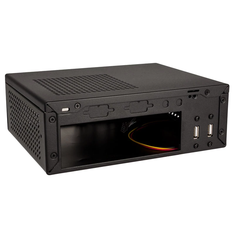 Mini-STX behuizing Akasa Cypher ST V2 zwart voor 2,5-inch drives
