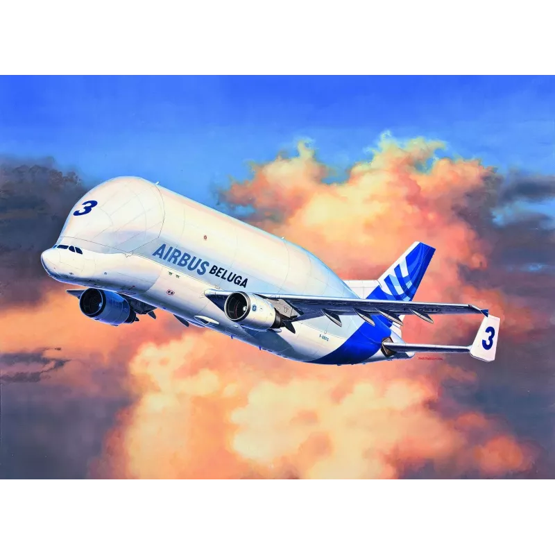 Revell 1/144 schaal Airbus A300-600 pc(s) Beluga modelbouwpakket