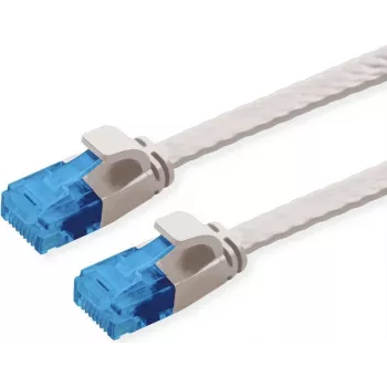 VALUE patchkabel Cat.6A (klasse EA) UTP, extra plat, grijs, 5 m (21.99.2015)