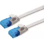 VALUE patchkabel Cat.6A (klasse EA) UTP, extra plat, grijs, 5 m (21.99.2015)