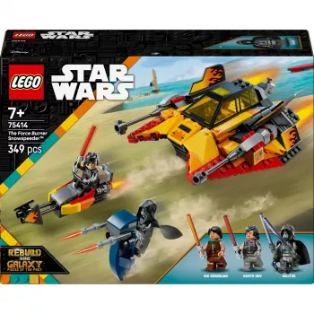 LEGO Star Wars Flame Speeder 75414 sneeuwscooterset – 349 onderdelen, 3 minifiguren, leeftijd 7+