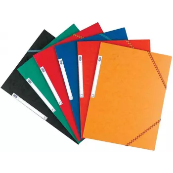 ELBA Boston hoekelastiekmap, A4, gesorteerd, karton 0,5 mm, met beschriftingslip – 10-pack (120515.20)