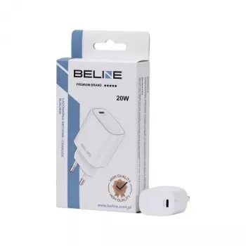 Oplader Beline Beli2161 20W PD 3.0 wit USB-C snellader