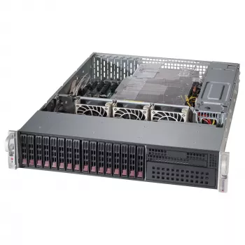 Serverbehuizing Supermicro SuperChassis 213BAC8-R1K23LPB rack zwart