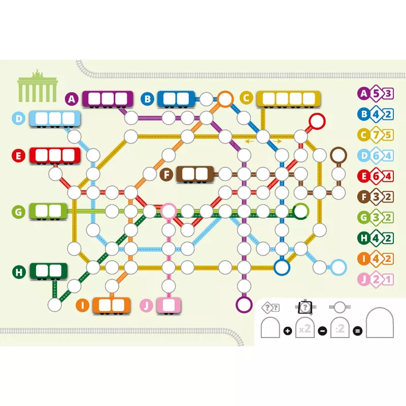 Voll verplant, bordspel