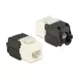 Delock 86266 Keystone-module RJ45 naar LSA Cat.6A UTP, wit