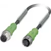 Phoenix Contact sensor-/actorkabel aantal polen: 4 SAC-4P-M12MS/ 1,5-PUR/M12FS inhoud: 1 stk. (1668373)