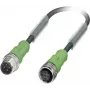 Phoenix Contact sensor-/actorkabel aantal polen: 4 SAC-4P-M12MS/ 1,5-PUR/M12FS inhoud: 1 stk. (1668373)
