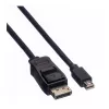 DisplayPort-kabel VALUE 11.99.5638 1,5 m Mini DisplayPort zwart