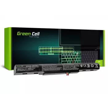 Green Cell AC51 accu voor Acer Aspire E15/E17 — Li-Ion 14,8 V 2200 mAh 4 cellen, zwart
