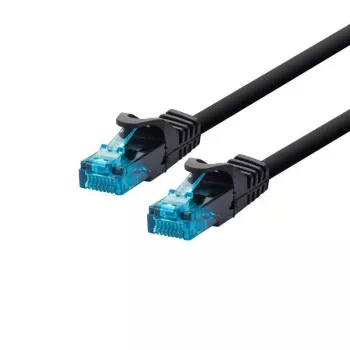 Netwerk-patchkabel LOGON Cat5e UTP, RJ-45 naar RJ-45, 7,5 m, zwart