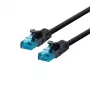 LOGON TCU55U075BL netwerkpatchkabel, Cat5e U/UTP, 7,5 m, zwart