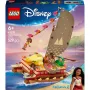 LEGO Disney 43270 Moana's avontuurlijke kano, 529 stukjes, 3 minifiguren, 6+