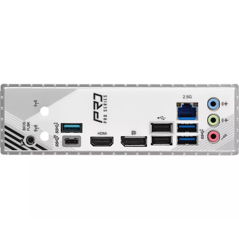 Moederbord ASROCK B860M Pro RS — Intel B860, LGA 1851, micro ATX, DDR5, 4× DIMM, 2.5Gb LAN, 1×PCIe5 x16
