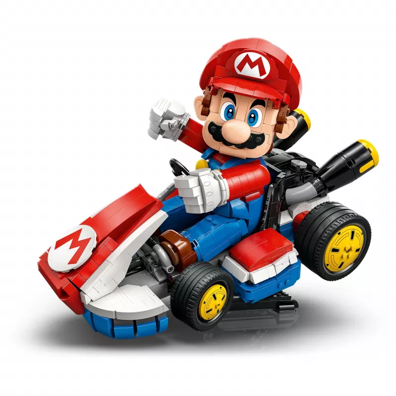 72037 Super Mario Mario Kart: Mario & Standard-Kart, constructiespeelgoed