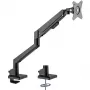 Goobay Pro 70813 bureausteun voor één monitor met gasveer, VESA, 17-32" (43-81 cm), 9 kg, zwart
