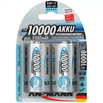 Batterij D Ansmann 10000 mAh mono HR20 NiMH