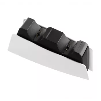 Oplaadstation FIXED FIXPS5-DCC-BW voor PlayStation 5 bedraad zwart wit