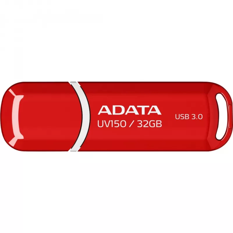 USB-flashdrive ADATA DashDrive UV150 32 GB, USB Type-A 3.2 Gen 1, rood, klepdesign
