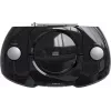Draagbare Bluetooth-boombox SENCOR SPT4710B — 20 W totaalvermogen, Bluetooth 5.3, cd/usb/fm, batterij- of netvoeding
