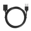 USB-verlengkabel AM-AF 1,8 m zwart