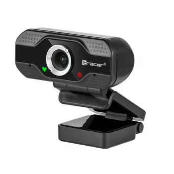 Webcam Tracer WEB007 2 MP 1920 x 1080 pixel USB 2.0 zwart