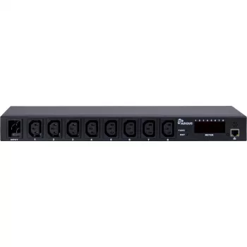 Inter-Tech SW-0816 Power Distribution Unit (PDU) 8 AC-stopcontacten zwart