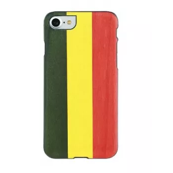 Smartphonehoesje man and wood voor iPhone XR — Reggae zwart
