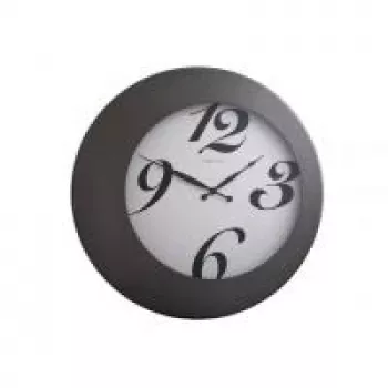 NeXtime wandklok 2947 Walter, Ø 45 cm, zwart