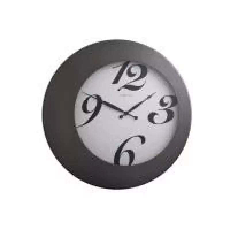 NeXtime wandklok 2947 Walter, Ø 45 cm, zwart