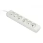 Stekkerdoos ActiveJet 6GNU - 3M - S, 6 stopcontacten, 3 m kabel, 230 V/50 Hz, 10 A, Type-E-stekker