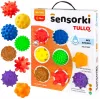 Sensorische ballen zonder gaten TULLO 8 stuks
