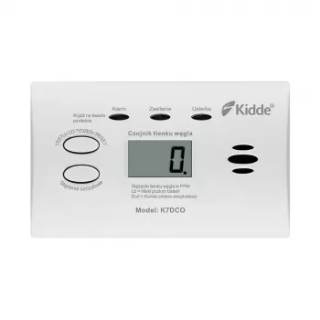 Koolmonoxidemelder Kidde K7DCO met display wit