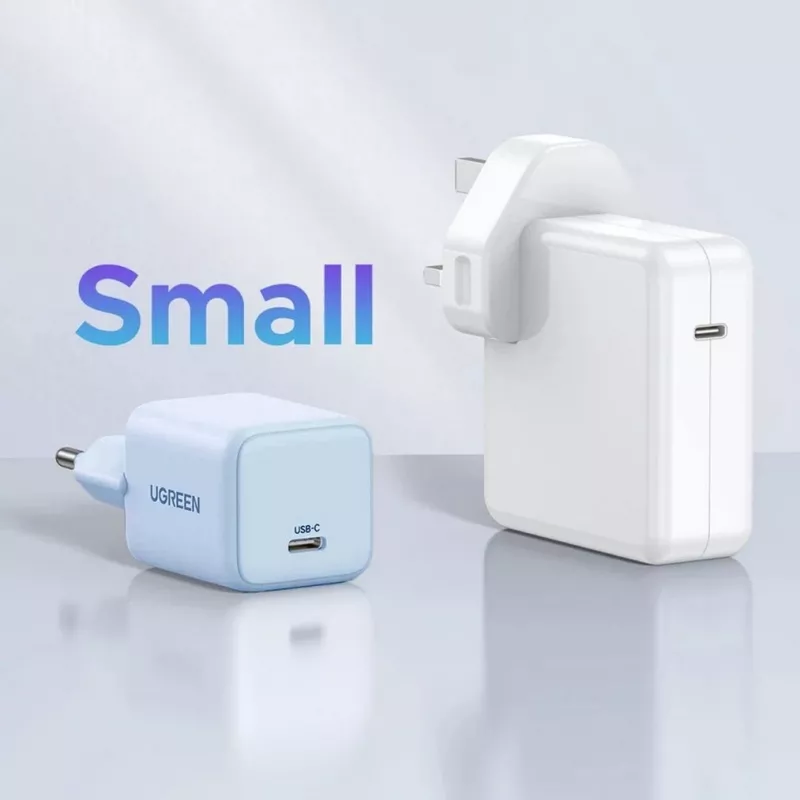 UGREEN X512 20W GAN 1X USB-C POWER ADAPTER - blauw