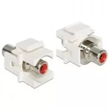 Keystone-module DeLOCK 86305 rode RCA-stekker