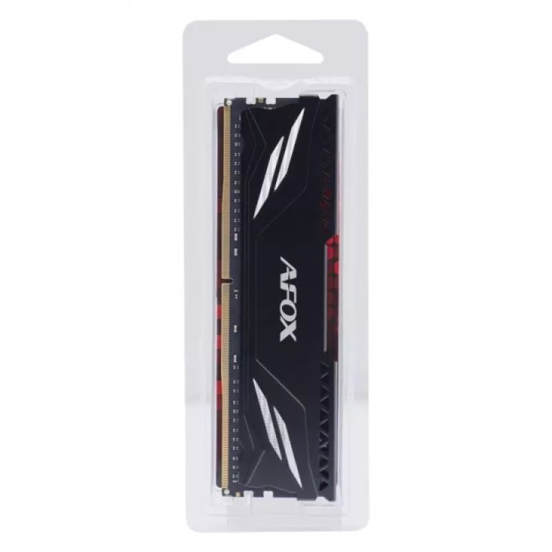 AFOX Gaming AFLD416PH1CAB DDR4 16GB (1x16GB) 3200MHz CL16 XMP2 DIMM 288-pins desktopgeheugen, zwart