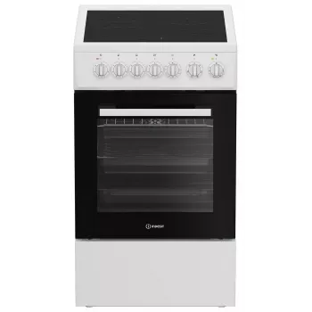 Keramische kookplaat INDESIT IS5V5GSW/P — 4-zone elektrische keramische kookplaat, wit