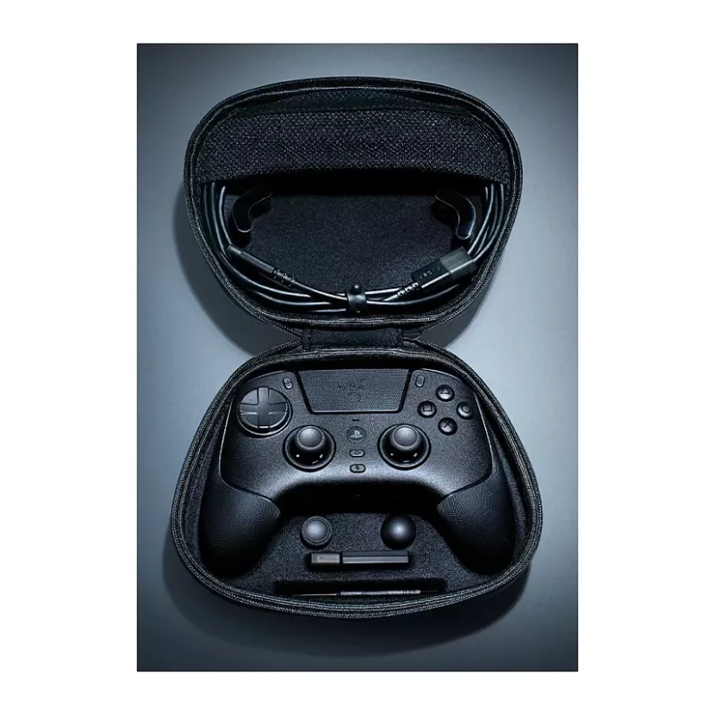 Razer Raiju V3 Pro draadloze PS5-/PC-controller, Pro-knoppen, symmetrische layout - zwart