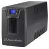 Uninterruptible Power Supply PowerWalker VI 800 SCL FR — line-interactive UPS 0,8 kVA (480 W), 2 stopcontacten type E, USB, RJ-45/RJ-11, 12V 9Ah accu, tower, zwart