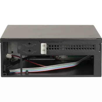 PC-behuizing INTER-TECH S21 zwart/zilver ATX ondersteuning voor 6 ventilatoren