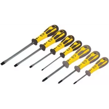 Schroevendraaierset c.k tools T49162D — 7-delig, gemengde schroevendraaiers