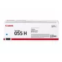 Canon 055H tonercartridge 1 stuk origineel cyaan