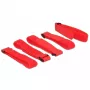 Klittenband DeLOCK 18705 rood 20 mm x 300 mm 5 stuks