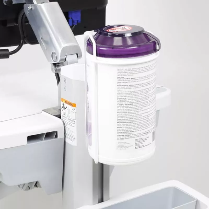 Ergotron houder voor doekjes voor wagen - wit