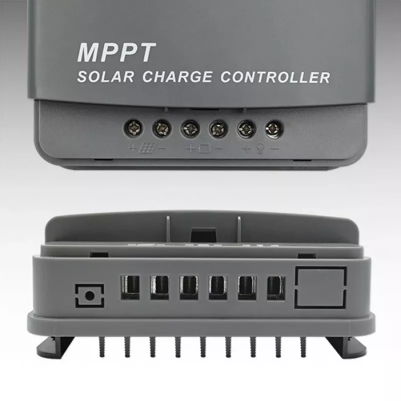 Qoltec, solar MPPT-laadregelaar met temperatuursensor 20A 12V/24V display LCD 2 X USB
