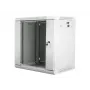 Wandmontage netwerkkast LANBERG WF01-6412-10S, 12U, 19 inch, 600×450×640 mm, IP20, 60 kg
