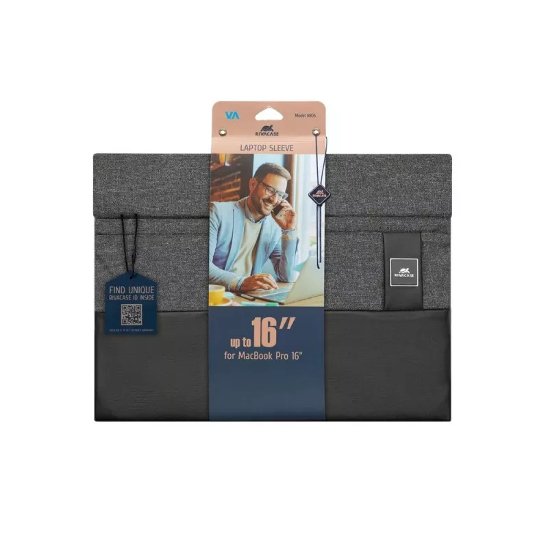 Sleeve Case Rivacase 8805 40,6 cm (16 inch) zwart